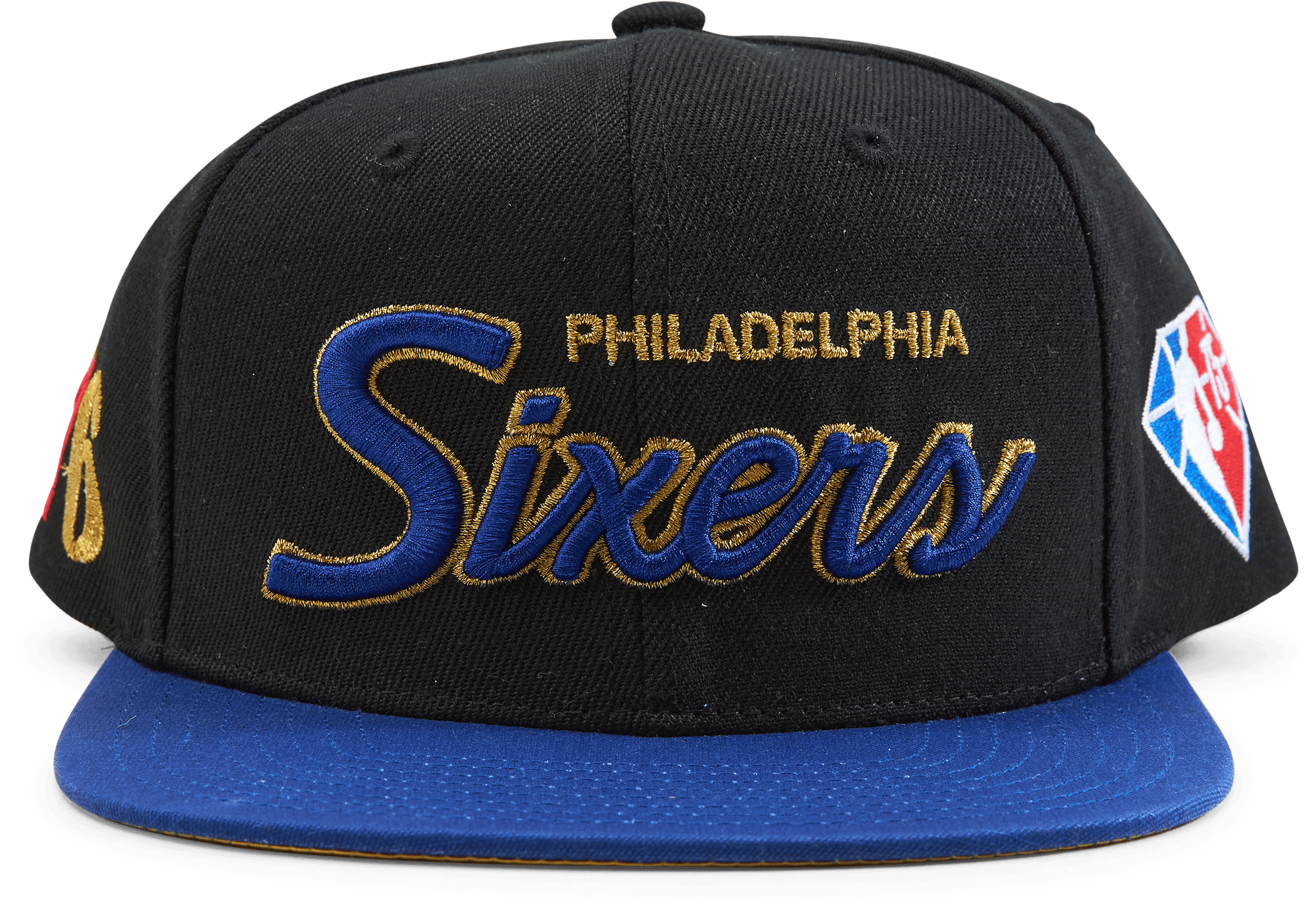 76ers NBA 75th Gold Snapback - Bild 5