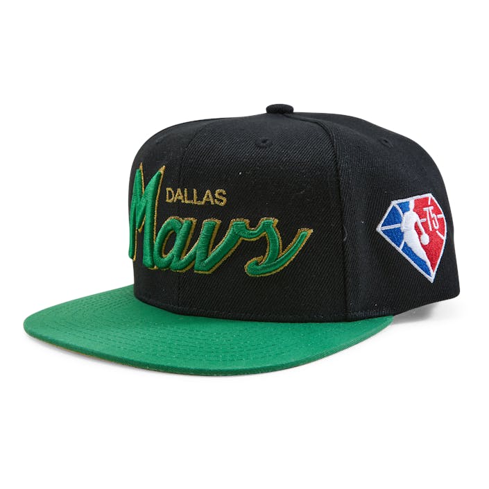 Mavs NBA 75th Gold Snapback, Unisex, Aparelhos, Chapéus e bonés, Ouro, ONESIZE