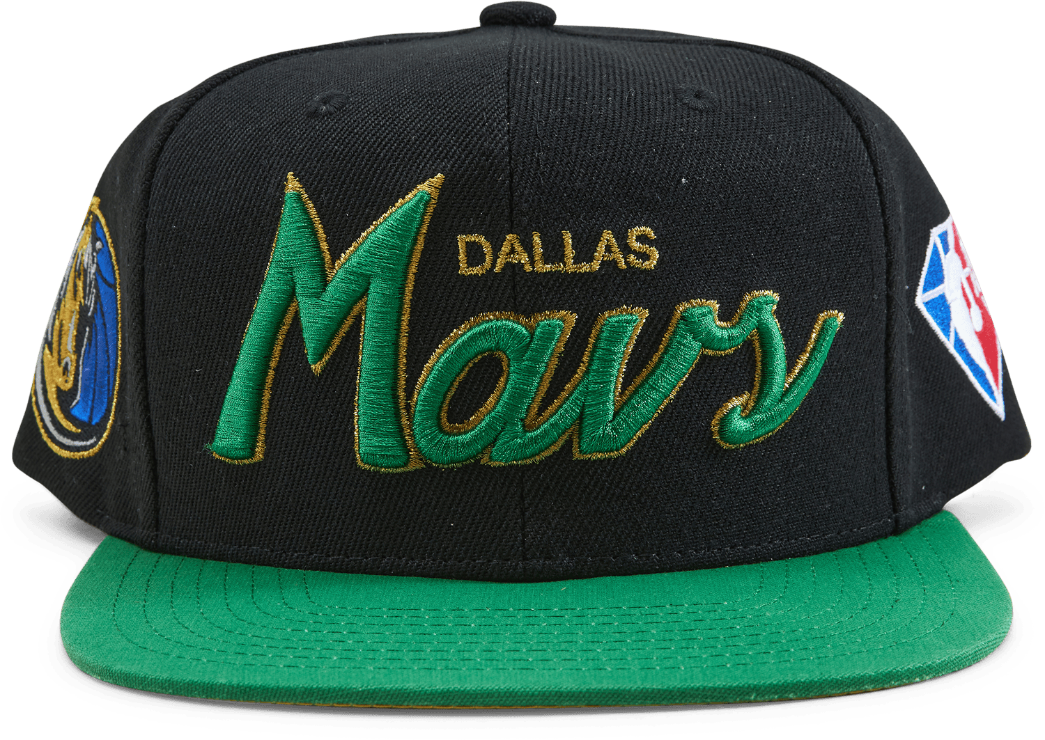 Mavs NBA 75th Gold Snapback - Bild 5