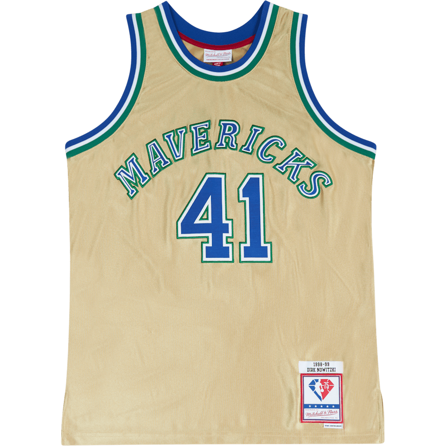 Mavs Nba 75th Gold Swingman