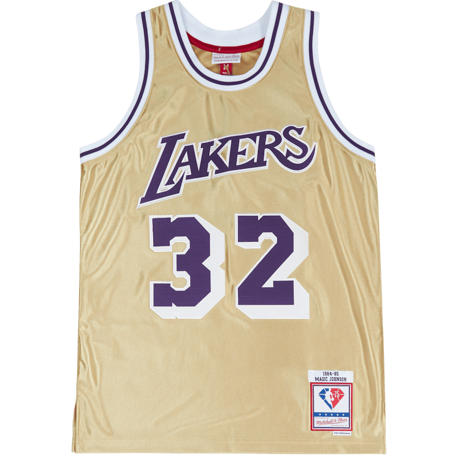 Lakers Nba 75th Gold Swingman Gold
