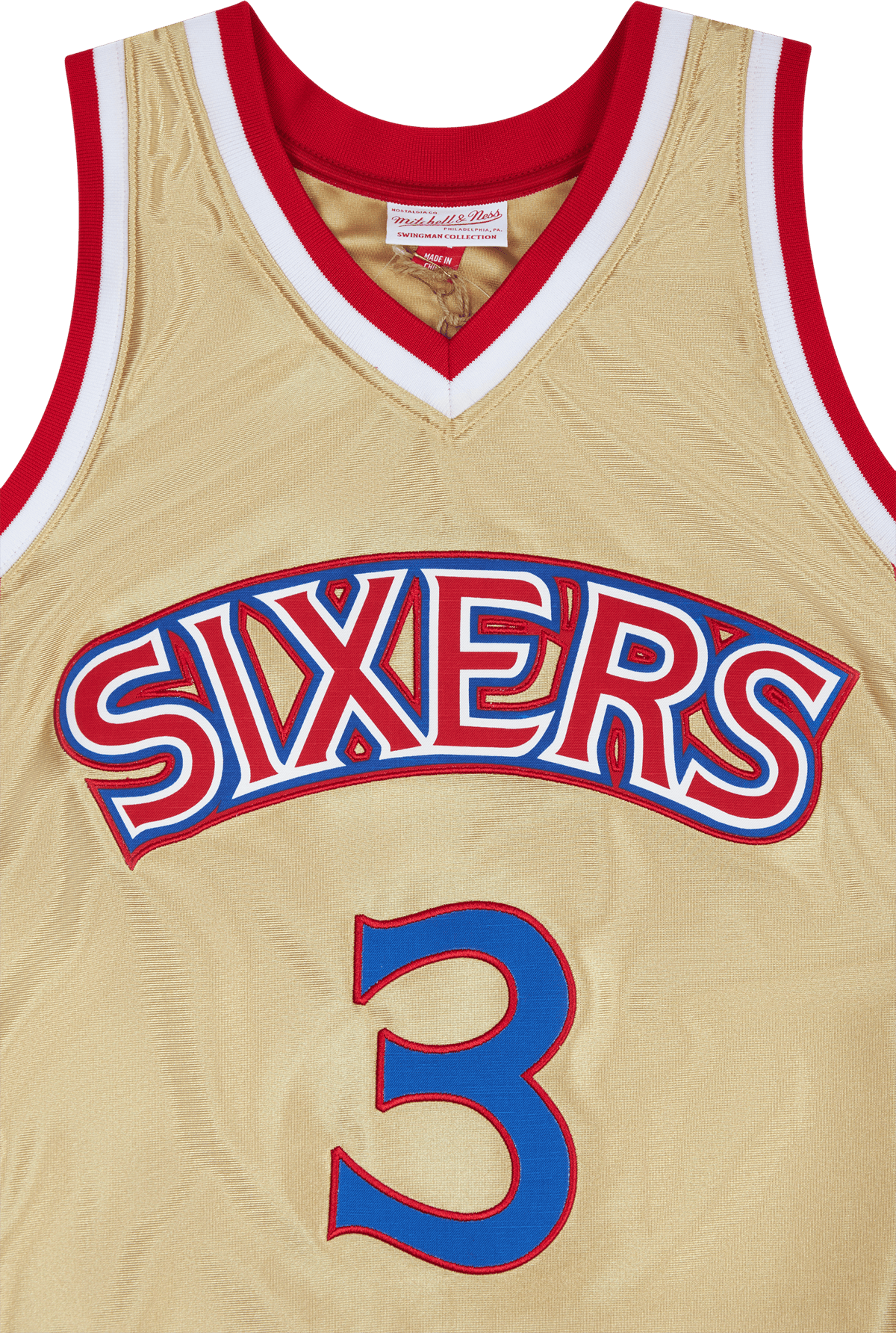 76ers Nba 75th Gold Swingman - Bild 3