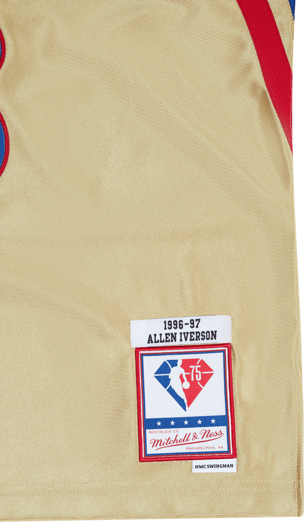 76ers Nba 75th Gold Swingman - Bild 4