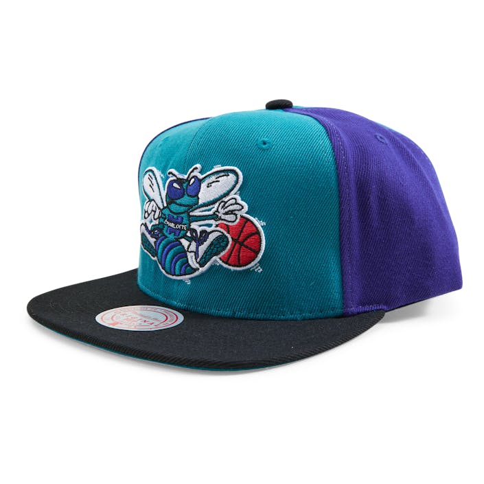 Hornets On The Block Snapback, Unisex, Apparels, Hats & Caps, Turquoise/Black, ONESIZE