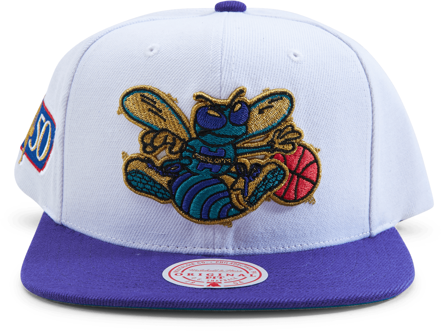 Hornets NBA 50th Anniversity Snapback - Bild 5