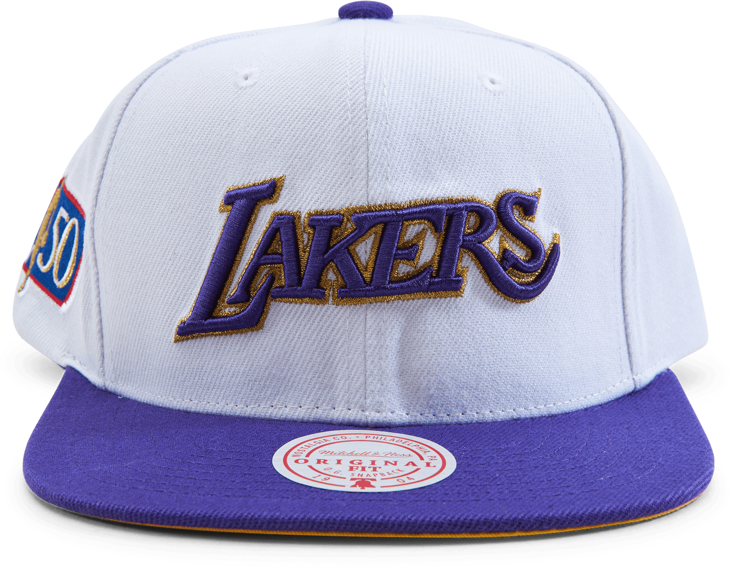 Lakers NBA 50th Anni Snapback - Bild 5
