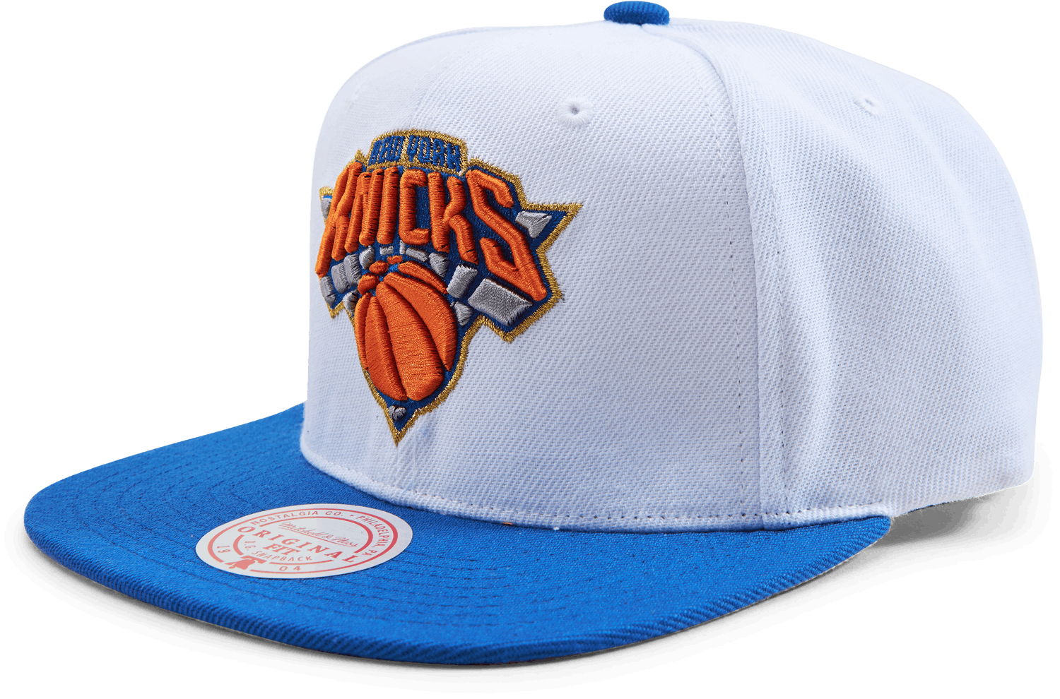 Knicks NBA 50th Anniversity Snapback, Unisex, Apparels, Hats & Caps, White, ONESIZE