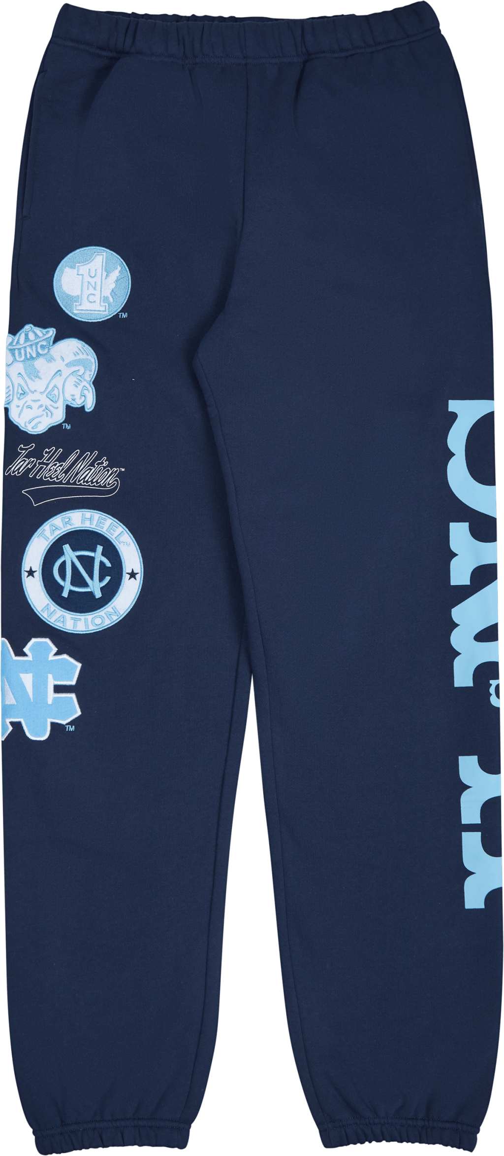 UNC Champ City Fleece Bottom, Male, Ropa, Bottoms, Azul, XL
