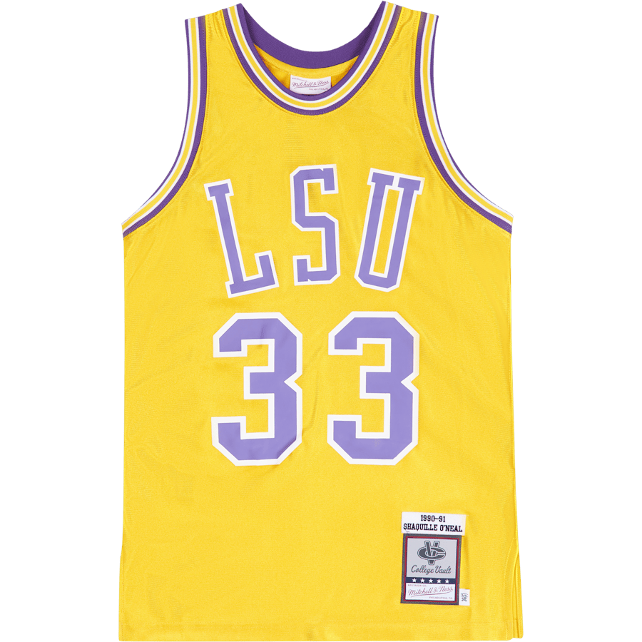 1990 -91 LSU Home Jersey