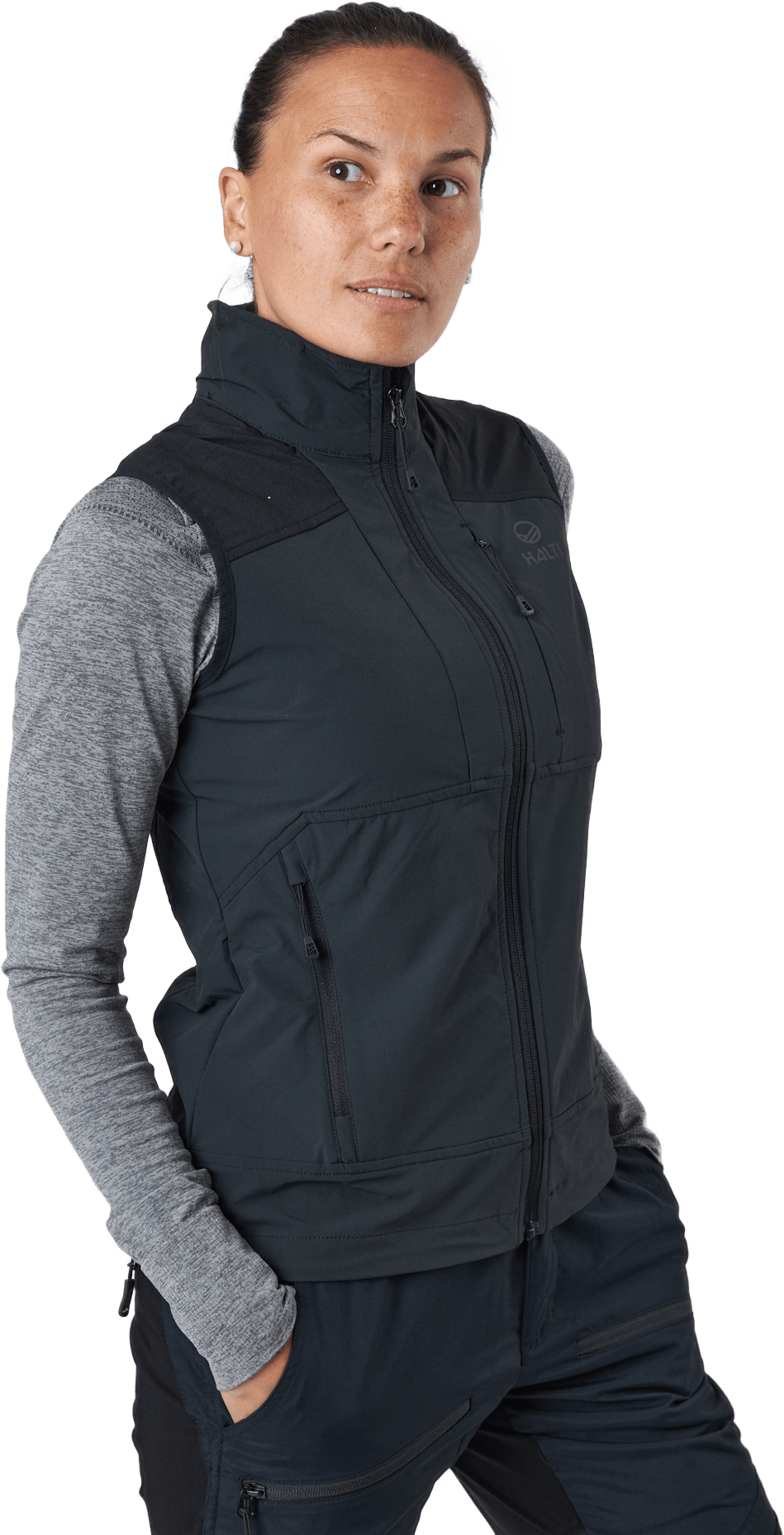 Pallas Women’s X-stretch Vest Anthracite Grey