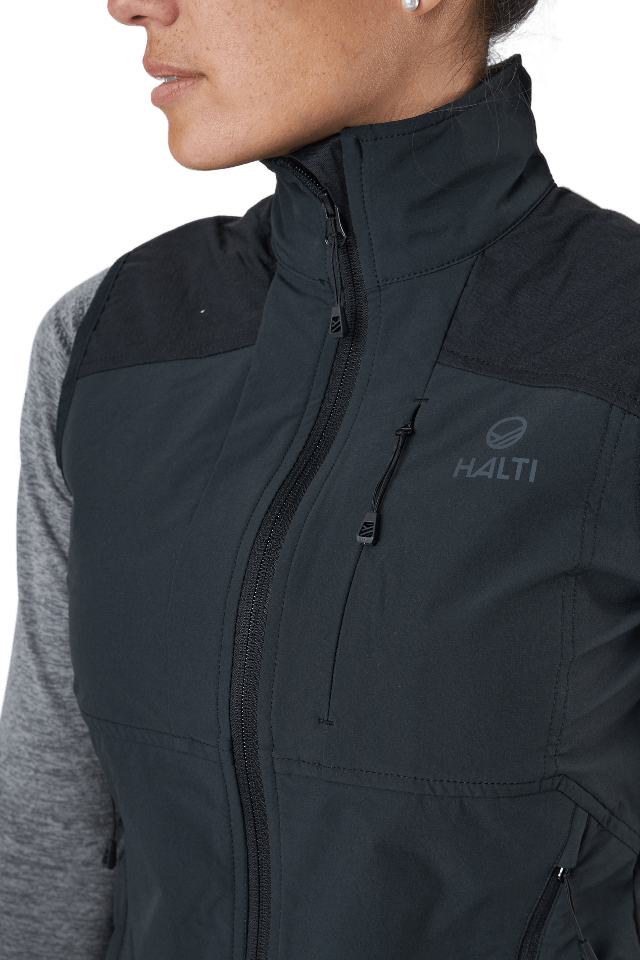 Pallas Women's X-stretch Vest Anthracite Grey - Bild 3