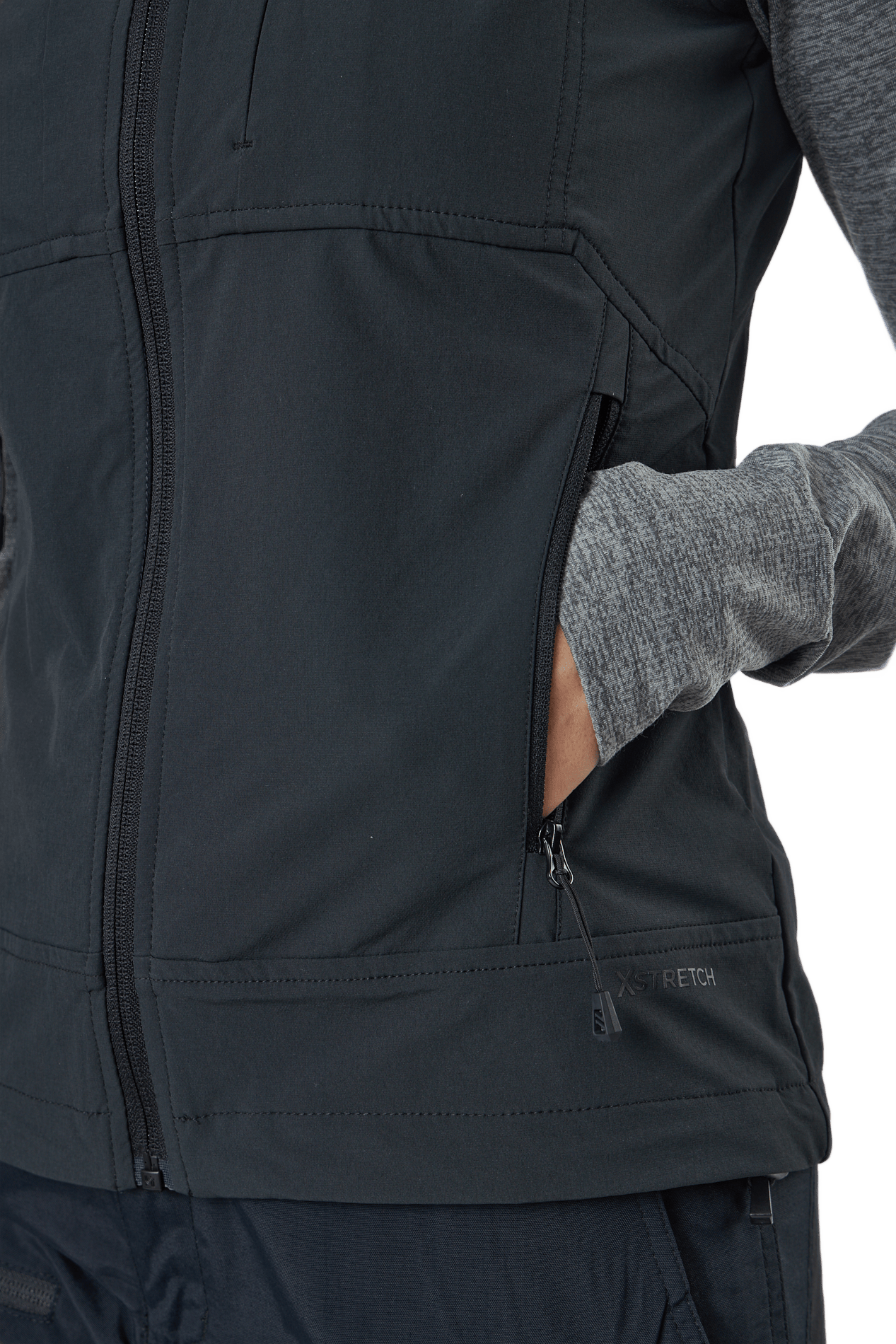 Pallas Women's X-stretch Vest Anthracite Grey - Bild 4