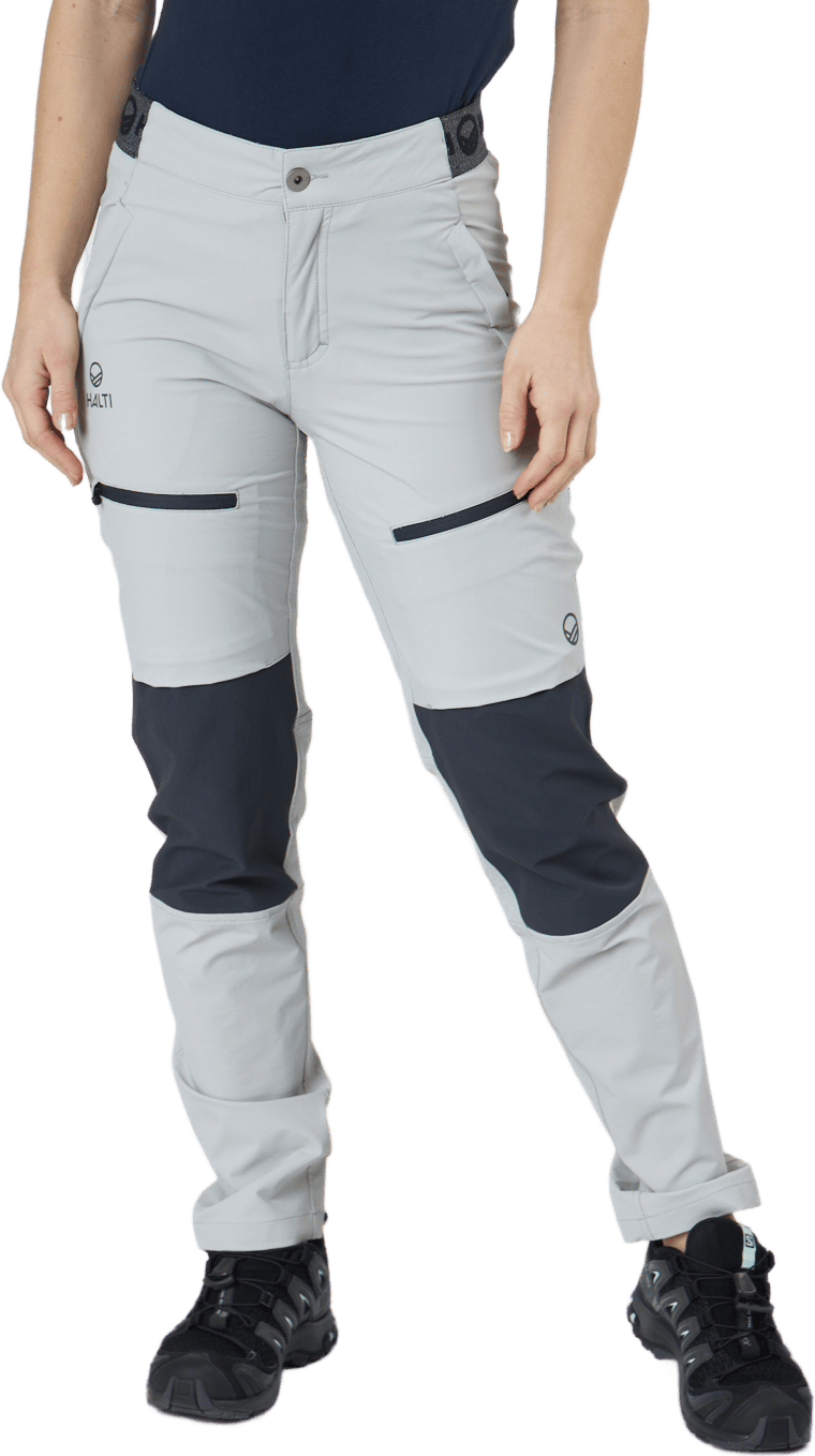 Pallas Ii Women's X-stretch Pa Harbor Mist Grey, Female, Odzież, Spodnie, Szary, 36