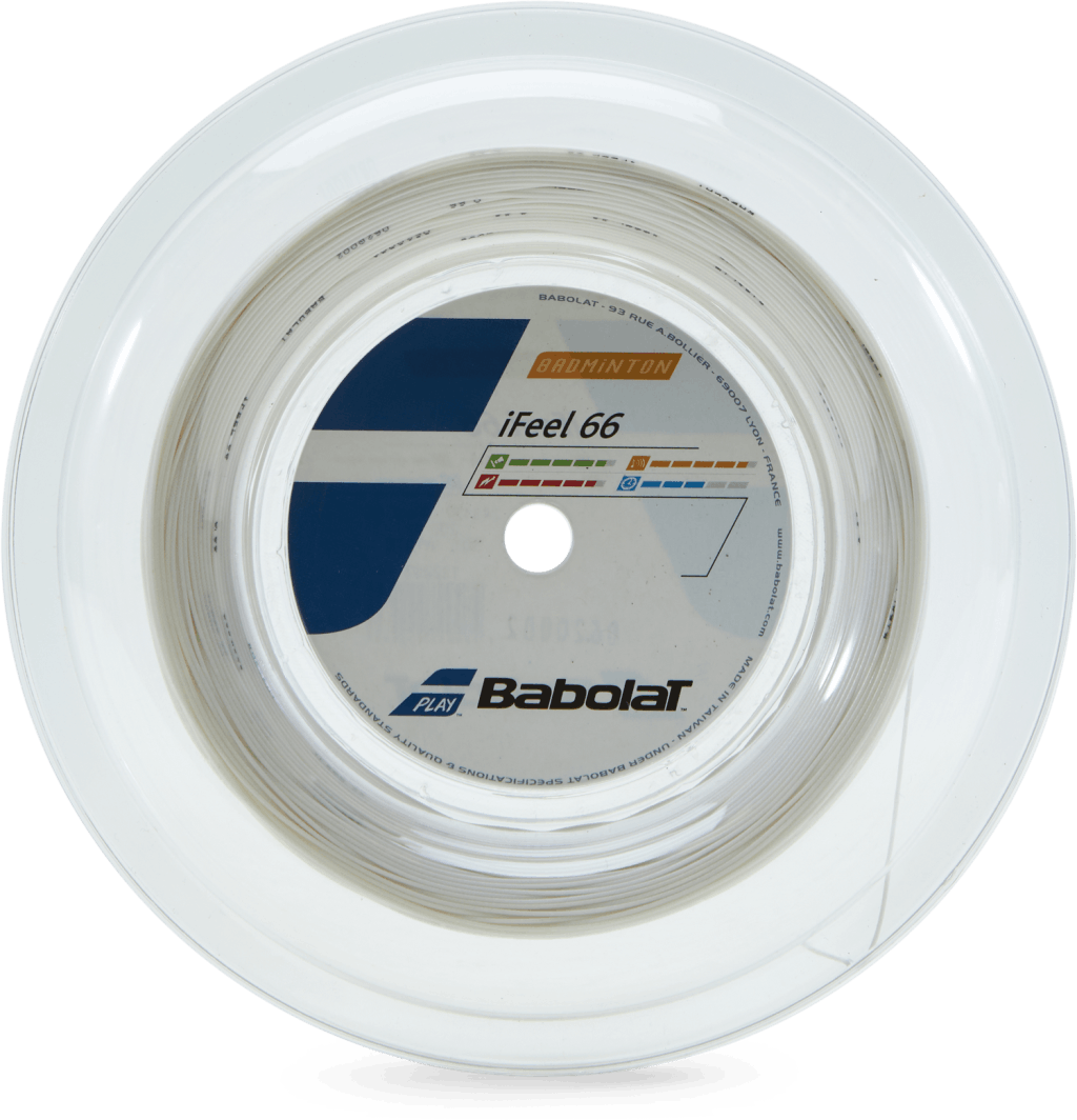 Ifeel 66 200m White, Unisex, Utrustning, racketar, Badminton, Vit, ONESIZE