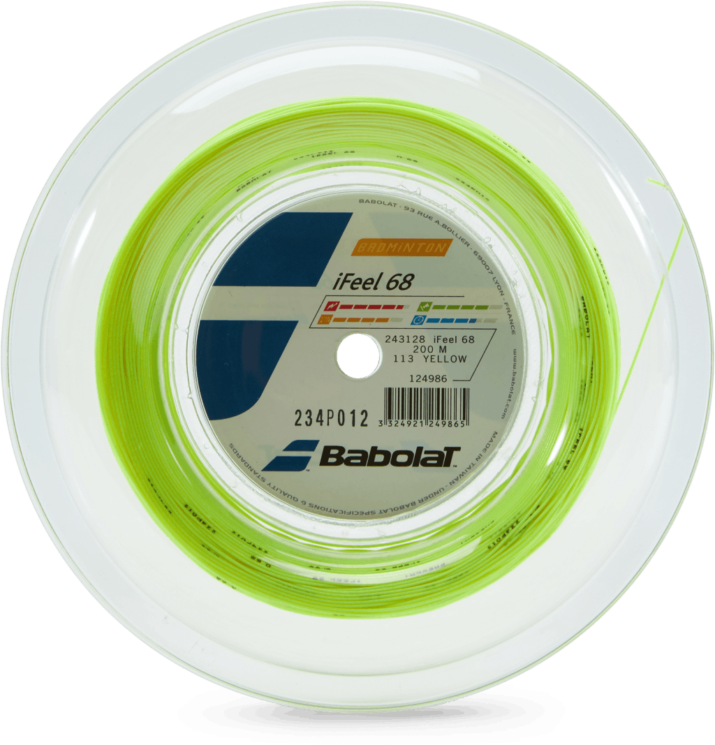 Ifeel 68 200m Yellow, Unisex, varusteet, mailat, Sulkapallo, Keltainen, ONESIZE