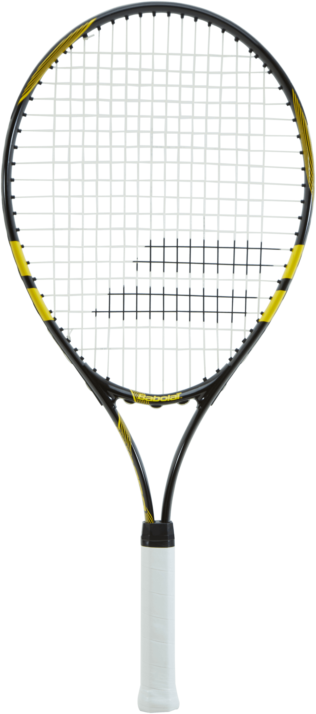 Comet 25 Black/yellow, Unisex, varusteet, mailat, Tennis, Valkoinen, ONESIZE