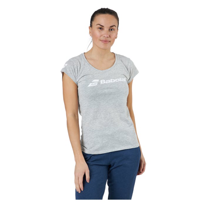 T-shirt Exercise Women Grey, Female, Kleding, T-shirt, Squash, Grijs, M