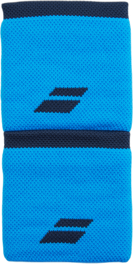 Wristband Logo Blue, Unisex, Odevy, čiapky a čiapky, Bedminton, Modrá, ONESIZE