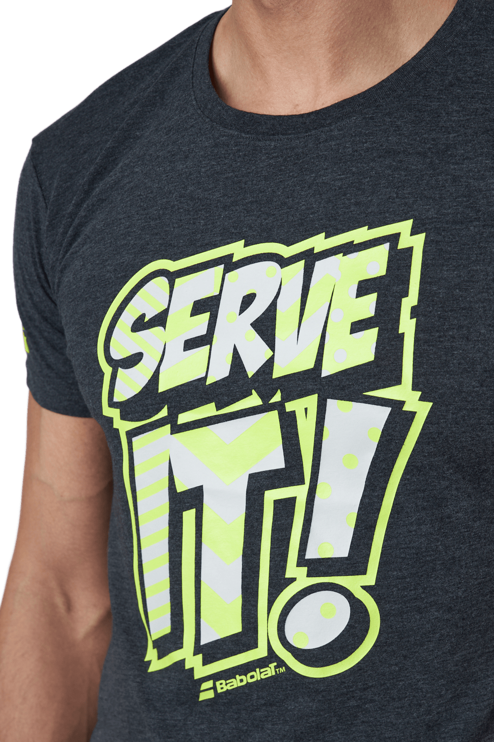 T-shirt  Message Black - Bild 5