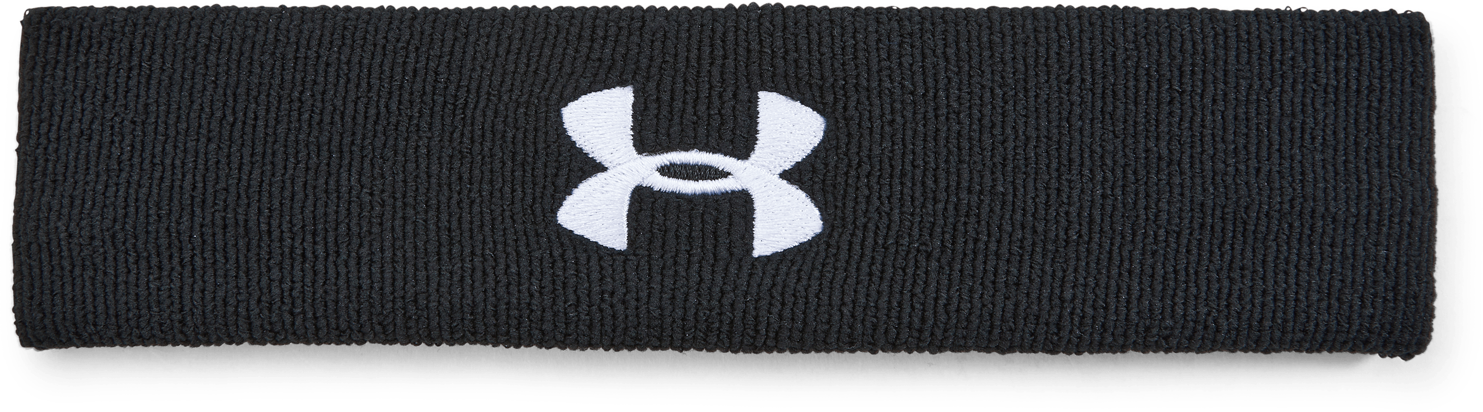 UA Performance Headband, Male, Odzież, czapki i czapki, Czarny, ONESIZE