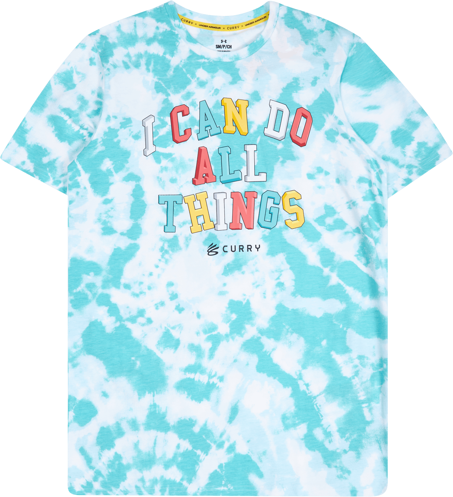 UA Curry "I Can Do All Things", Male, Apparels, T-shirt, Black, XXL