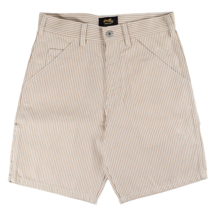 Painter Short Khaki Hickory, Male, Odzież, Spodenki, Beżowy, 32