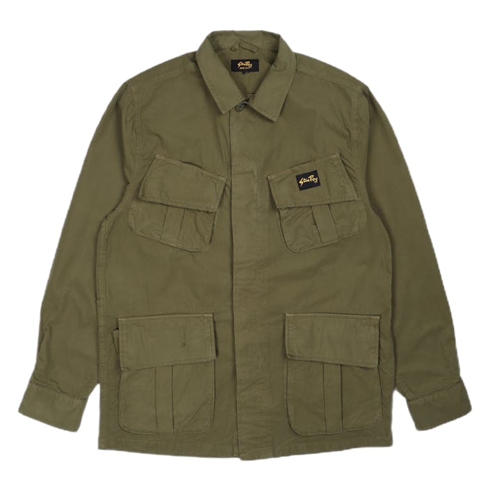 Tropcial Jacket Olive, Male, Kleding, jassen, Groen, M