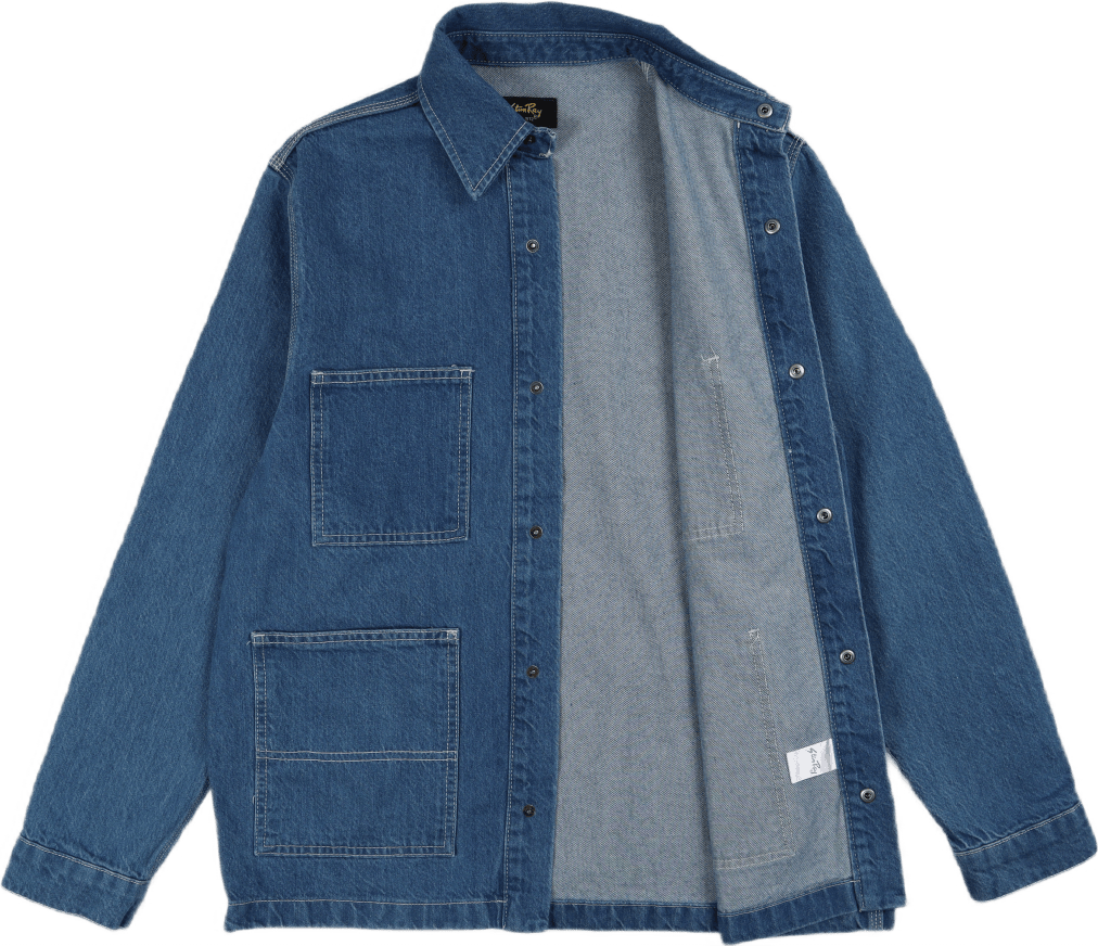 Barn Jacket Stonewashed Denim - Bild 4