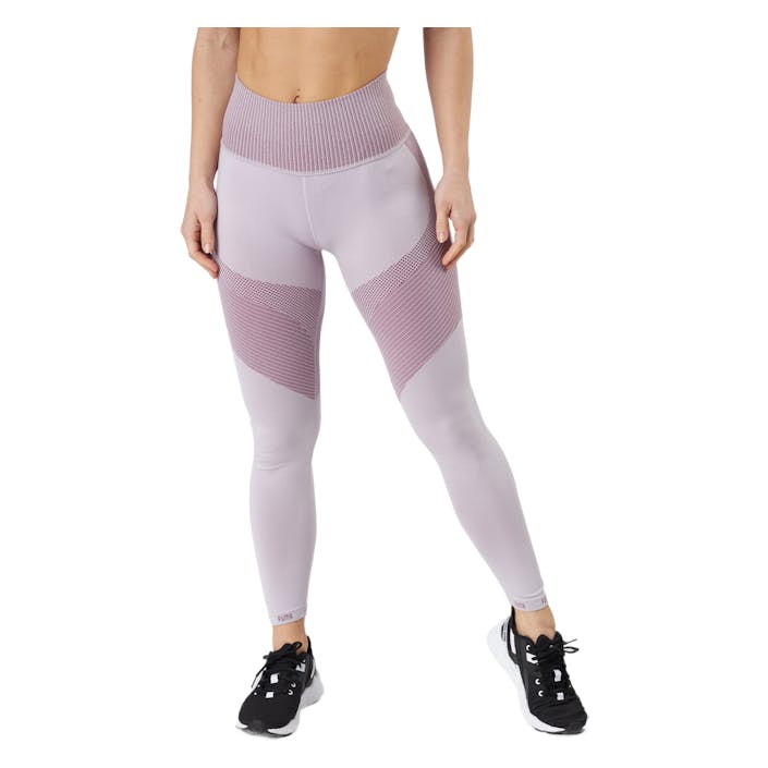 Train Formknit Seamless High W Lavender Fog-grape Wine, Female, Vêtements, Leggings, Yoga, Blanc, M