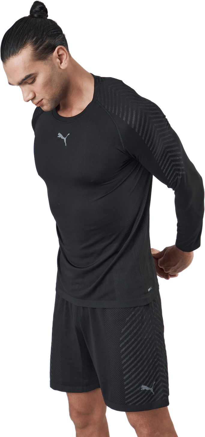 Train Formknit Seamless Ls Tee Puma Black - Bild 2