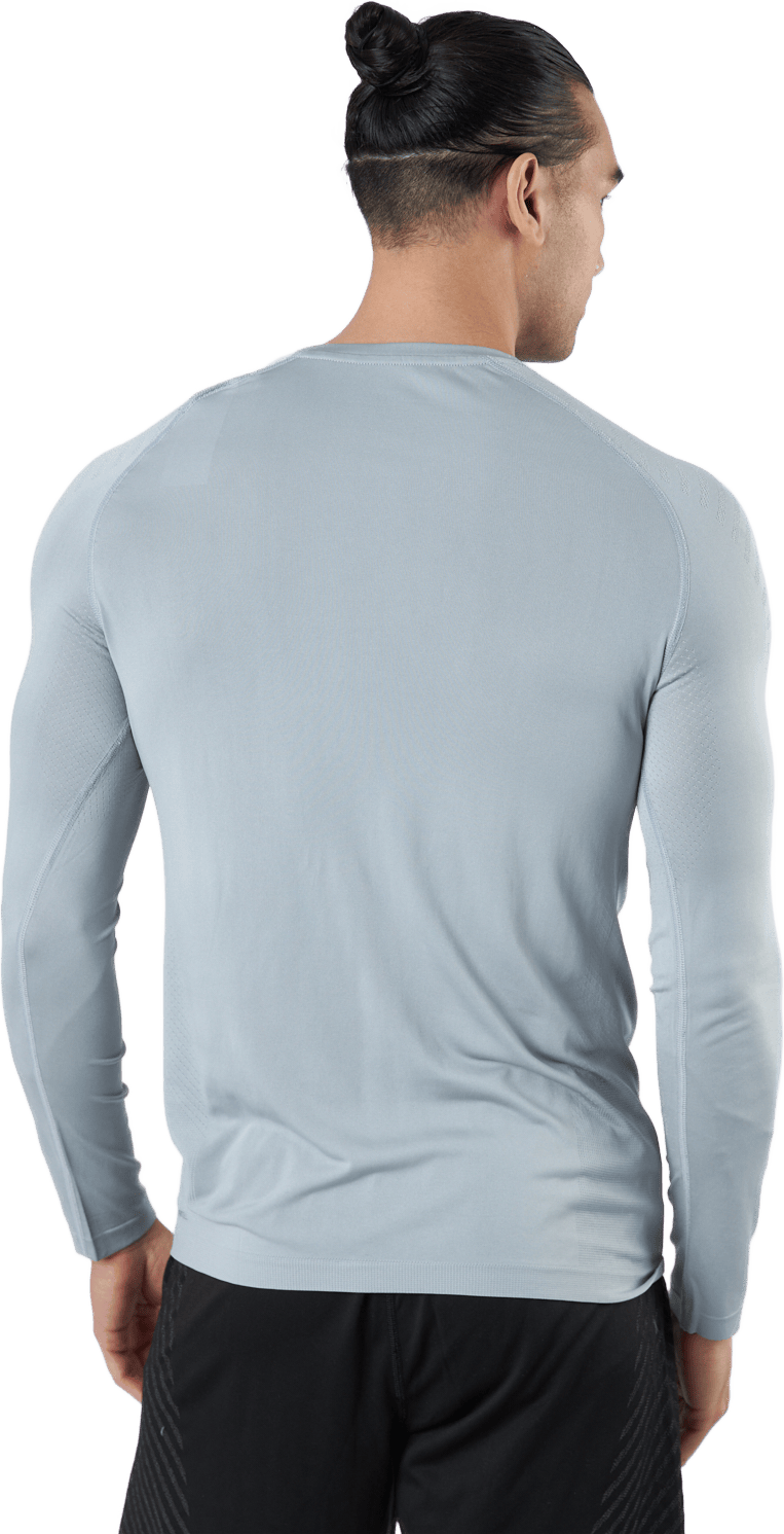 Train Formknit Seamless Ls Tee Medium Gray Heather - Bild 3