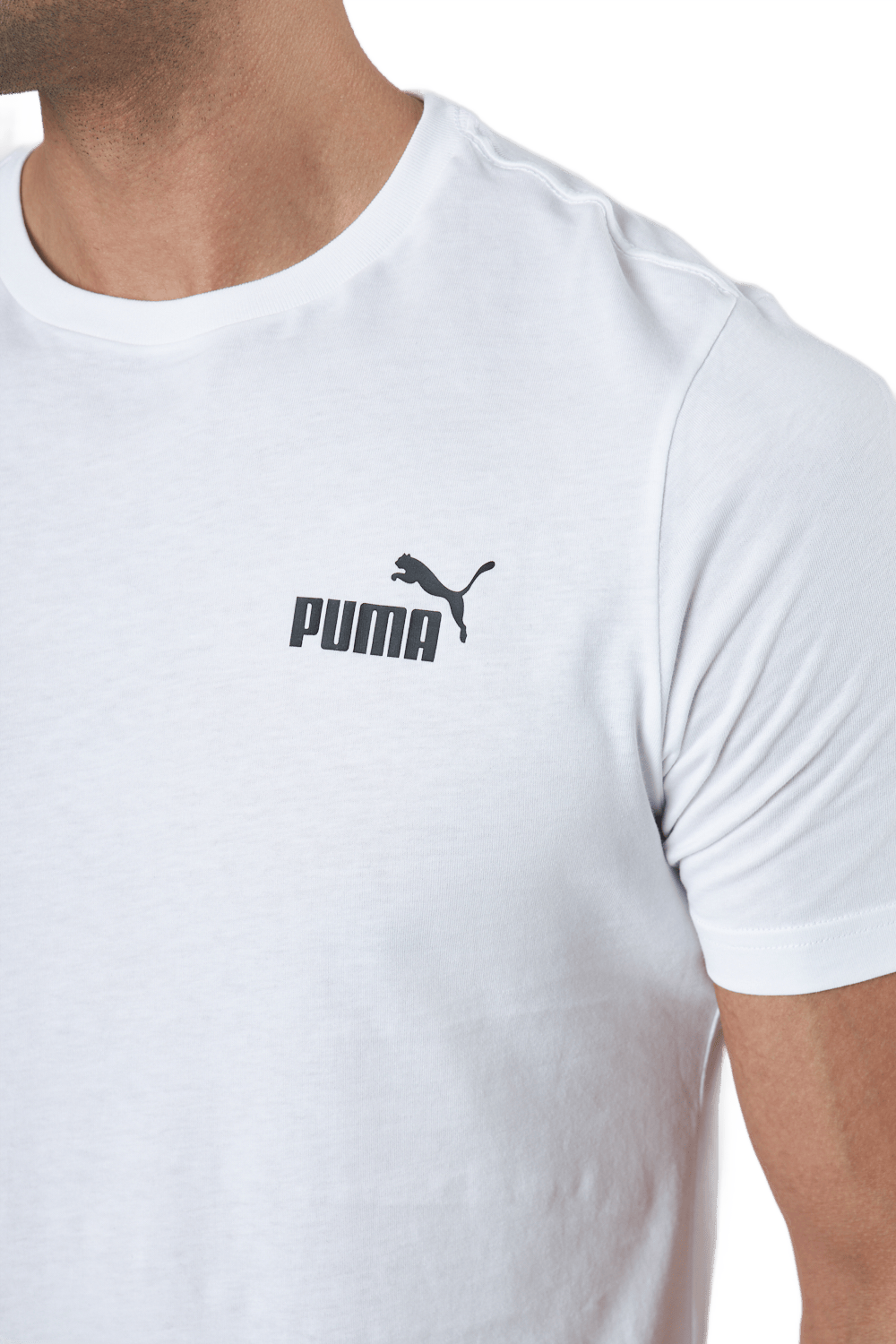 Ess Small Logo Tee Puma White - Bild 4