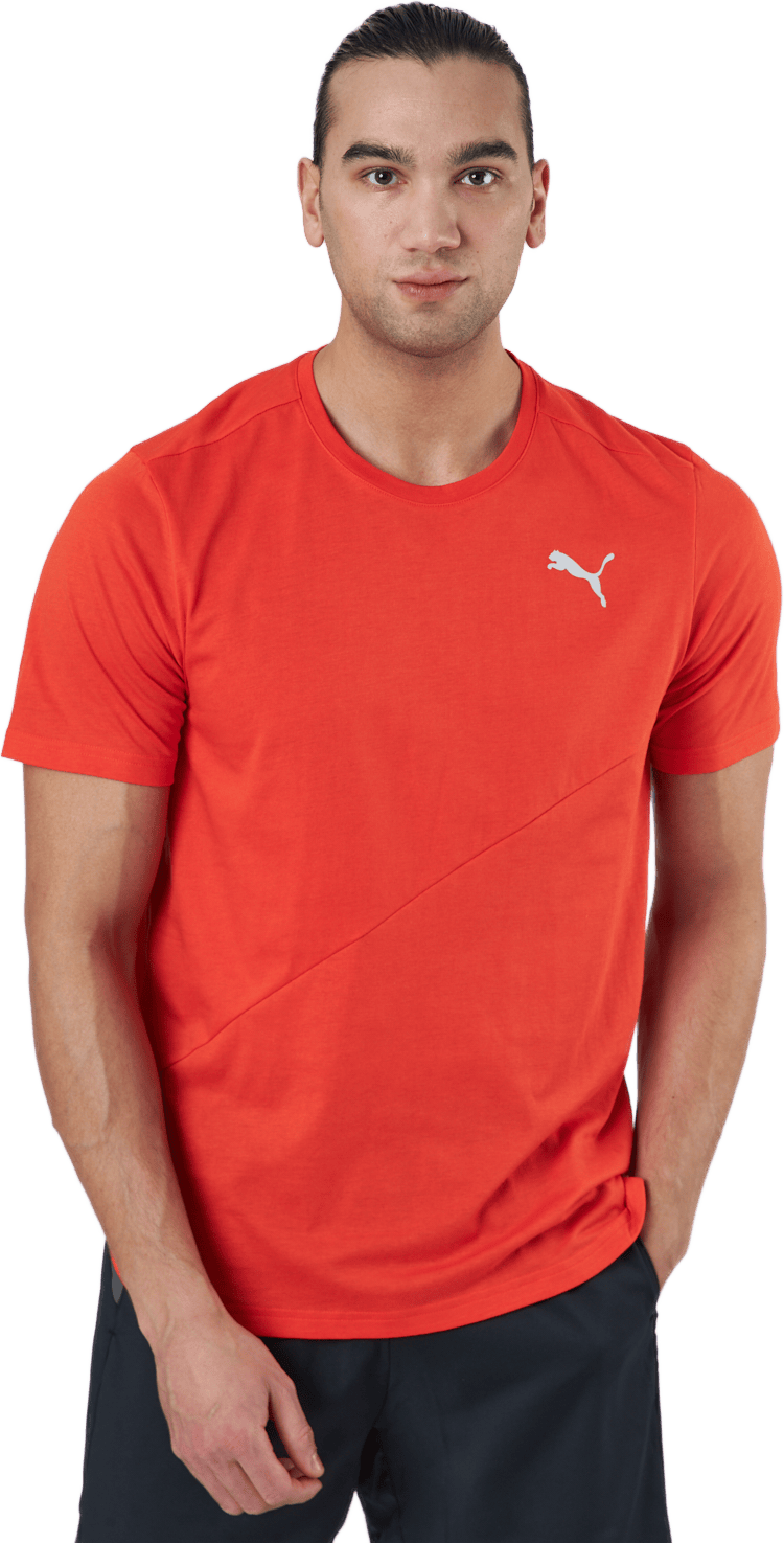 Train Logo Ss Tee Cherry Tomato