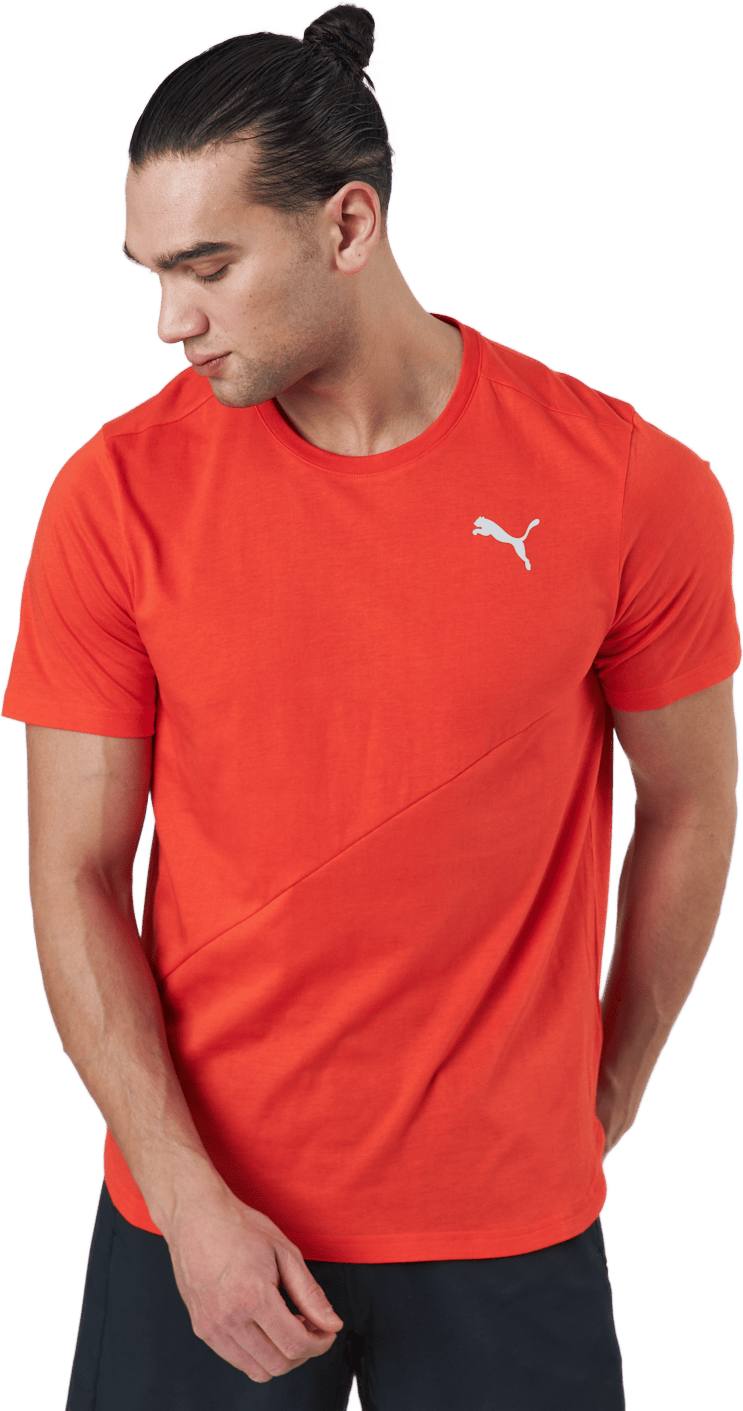 Train Logo Ss Tee Cherry Tomato - Bild 2