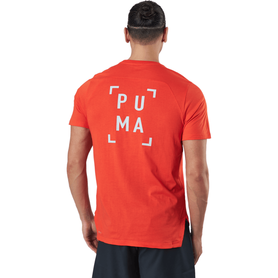 Train Logo Ss Tee Cherry Tomato - Bild 3