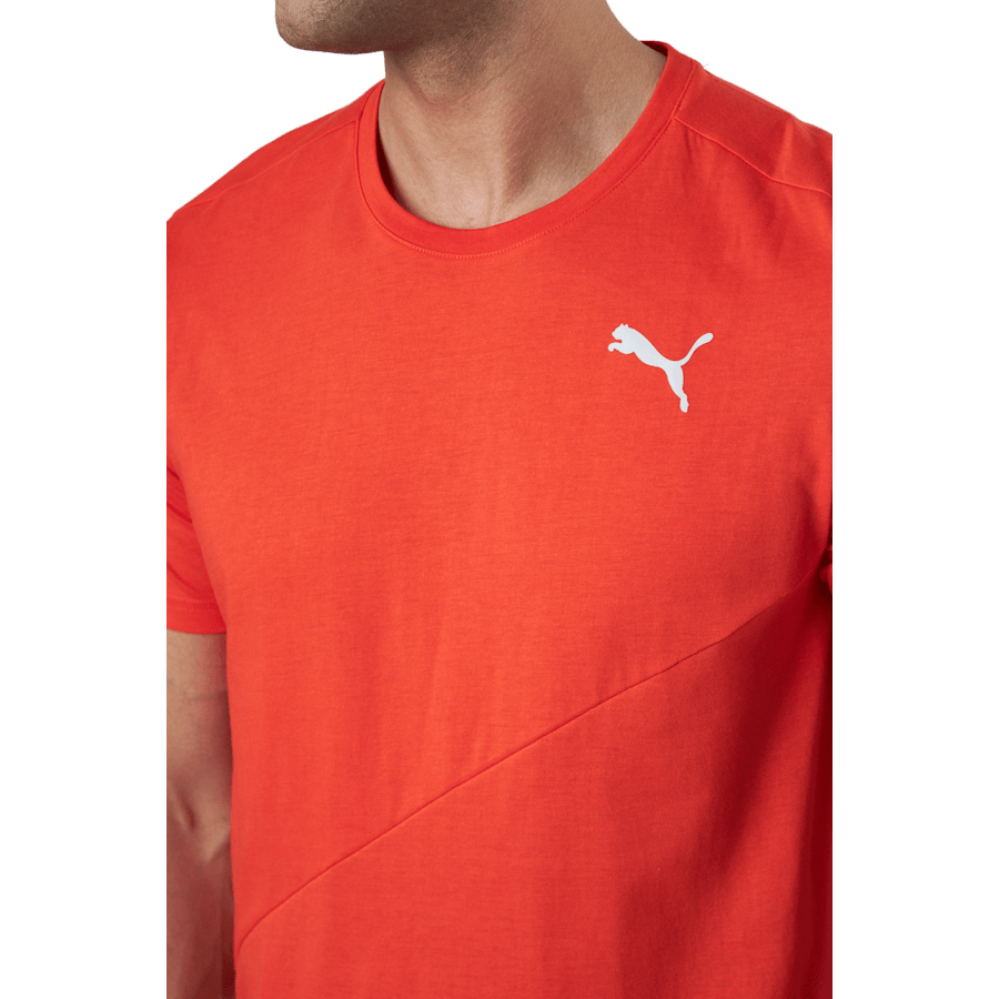 Train Logo Ss Tee Cherry Tomato - Bild 4