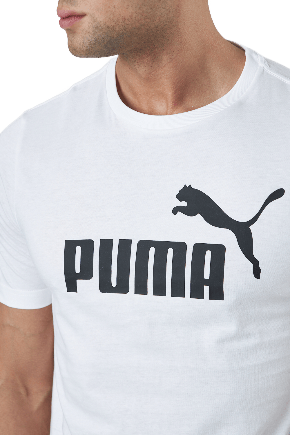 Ess Logo Tee Puma White - Bild 4