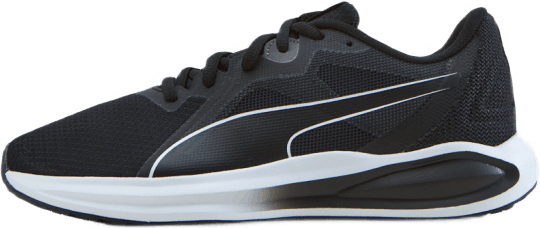 Twitch Runner Jr Puma Black-puma White, Unisex, Skor, Sneakers, Svart, EU 39
