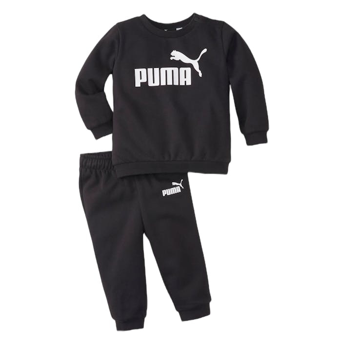 Minicats Ess Crew Jogger Fl Cotton Black, Unisex, Vêtements, survêtements et ensembles, Noir, 104