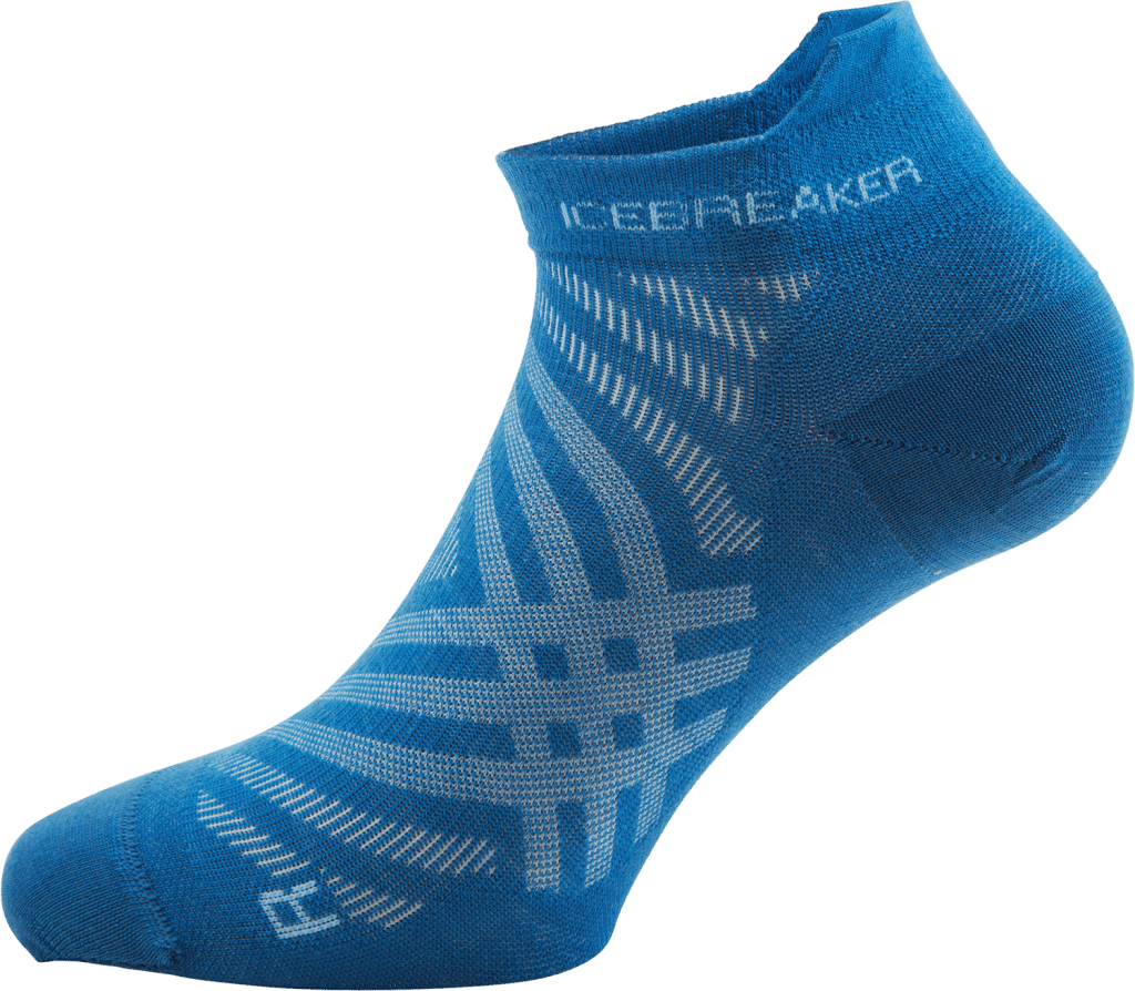 Run+ Ultralight Micro Azul/haze, Female, Odzież, Skarpety, Bieganie, Niebieski, EU 41-43