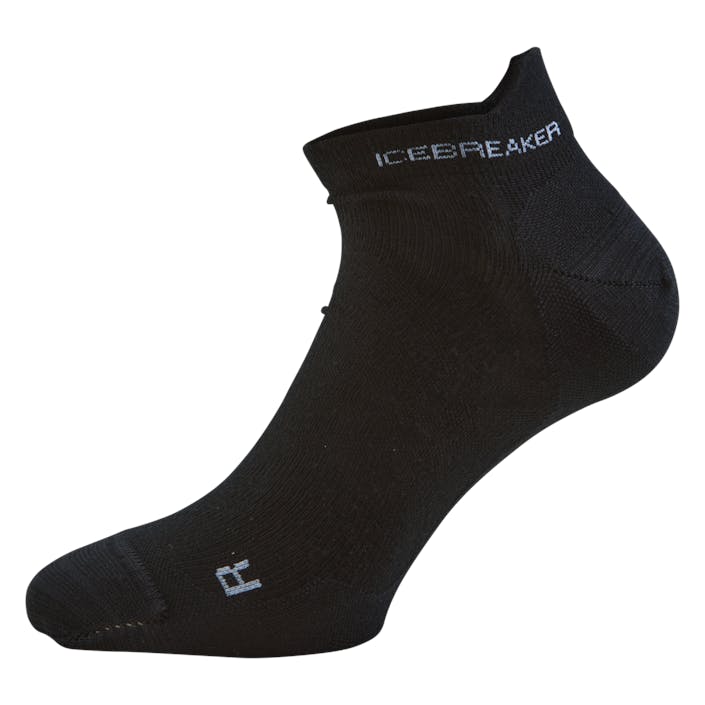 Run+ Ultralight Micro Black/snow, Male, Vaatteet, Sukat, Juoksu, Musta, EU 44,5-46,5