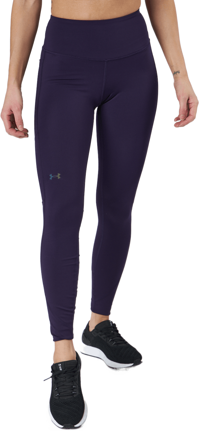 Ua Rush Legging Purple Switch /  / Iridescent, Female, Apparels, Leggings, Workout, Blue, M