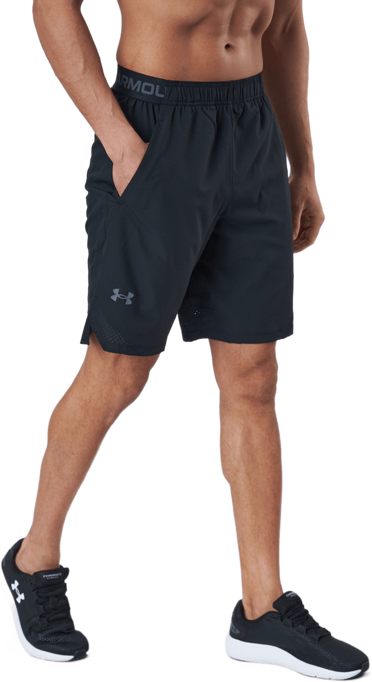 Ua Vanish Woven Shorts Black /  / Pitch Gray, Male, Ropa, Pantalones cortos, Fitness, Negro, M