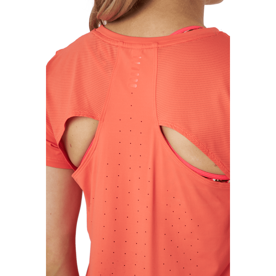 Ua Isochill 200 Laser Tee Vermillion / Vermillion / Refl - Bild 6