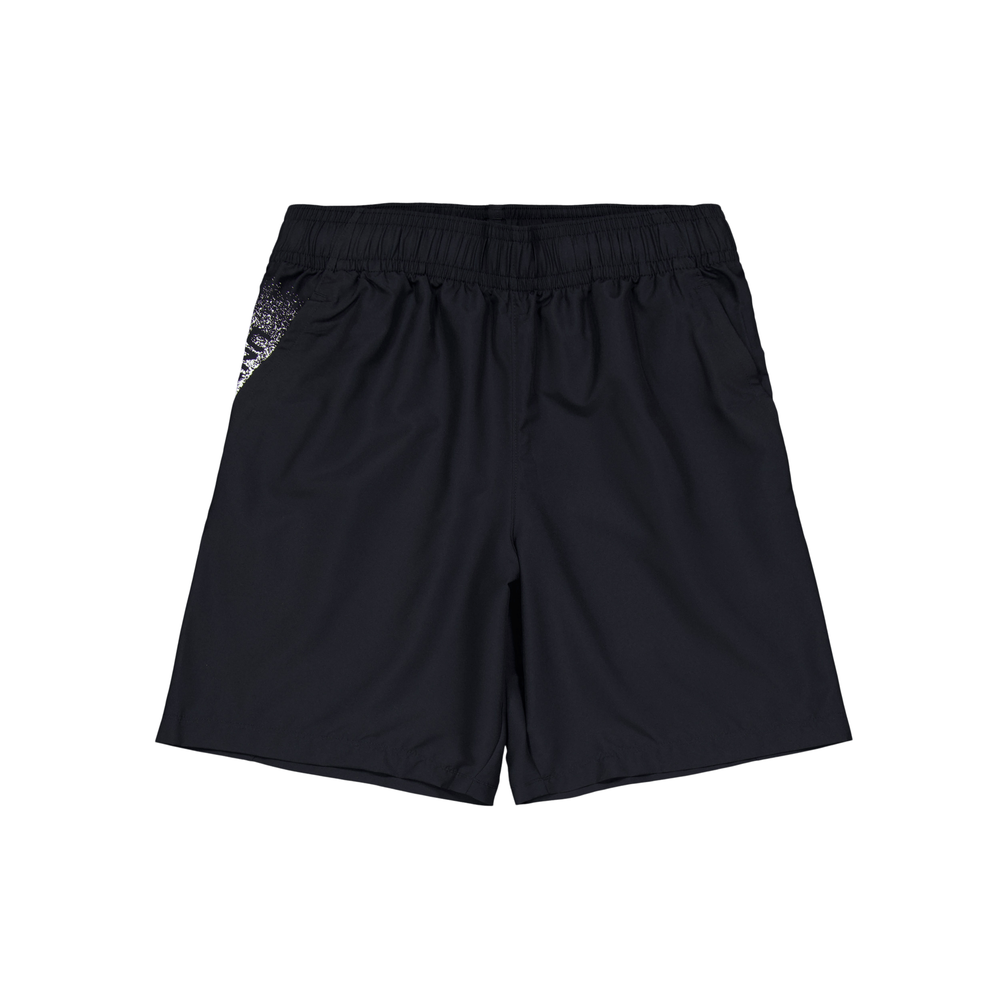 Ua Woven Graphic Shorts Black /  / White