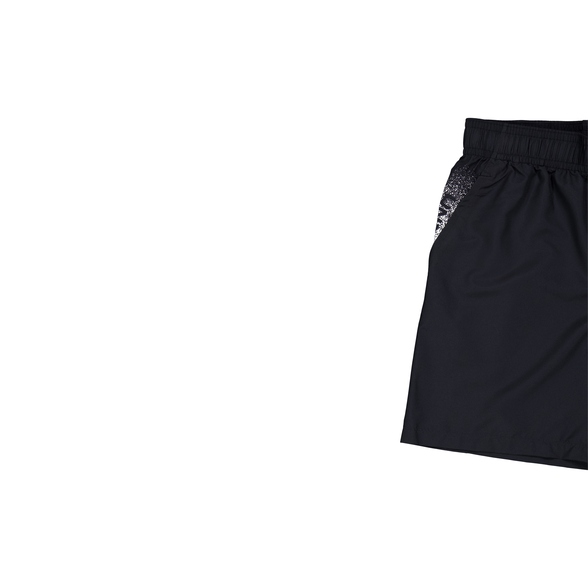 Ua Woven Graphic Shorts Black /  / White - Bild 2