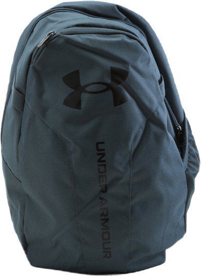 Ua Hustle Lite Backpack Pitch Gray / Pitch Gray / Blac, Unisex, varusteet, laukut & reput, Treeni, Sininen, ONESIZE