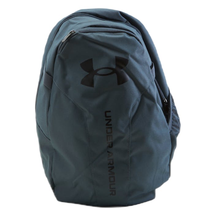 Ua Hustle Lite Backpack Pitch Gray / Pitch Gray / Blac, Unisex, varusteet, laukut & reput, Treeni, Sininen, ONESIZE