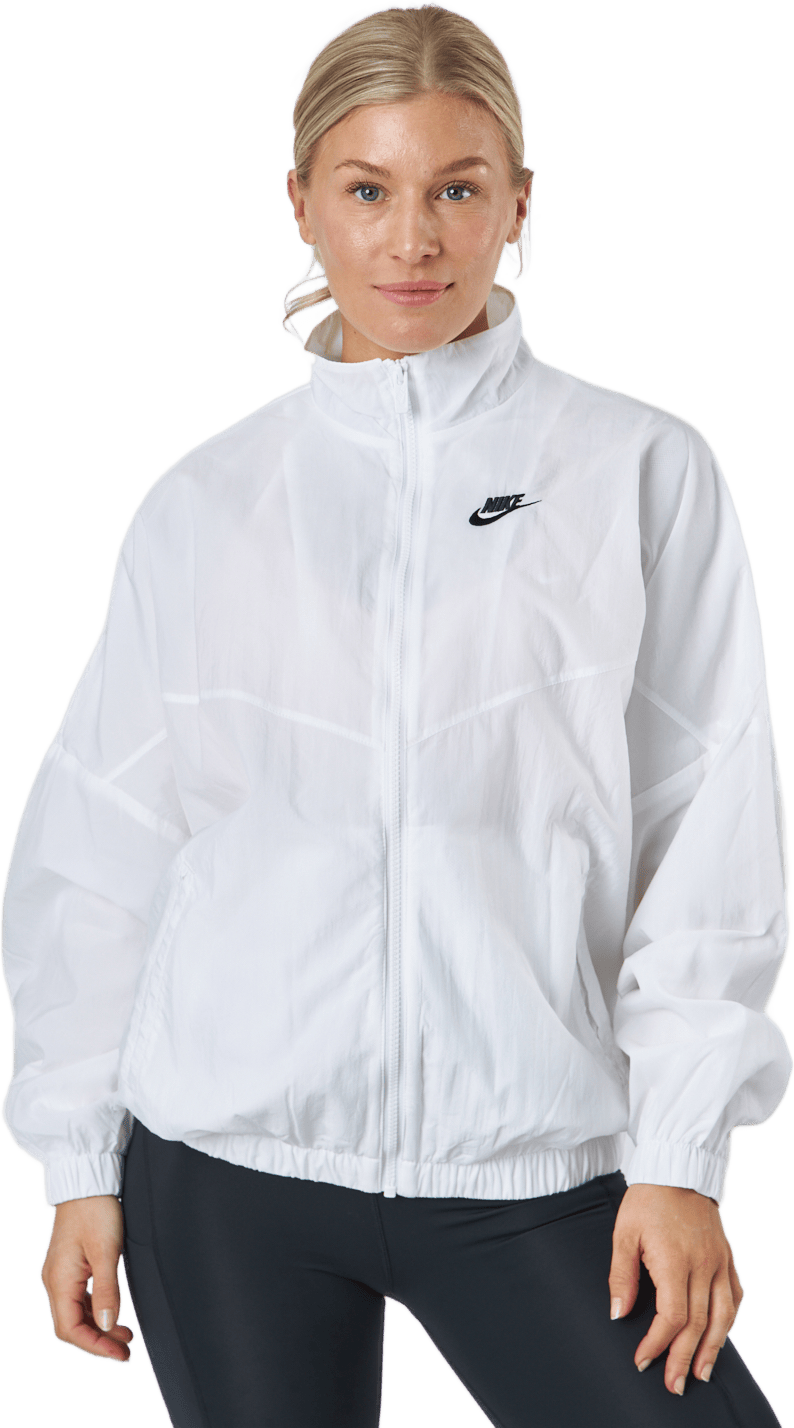 Sportswear Essential Windrunner Women’s Woven Jacket WHITE/WHITE/BLACK