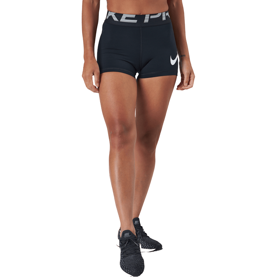 Nike Pro Dri-fit Women’s 3″ Gr Black/black/white